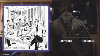 © Subrata
Bossy
Arrogant Confident
 