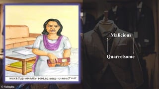 © Subrata
Malicious
Quarrelsome
 