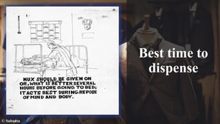 Best time to
dispense
© Subrata
 