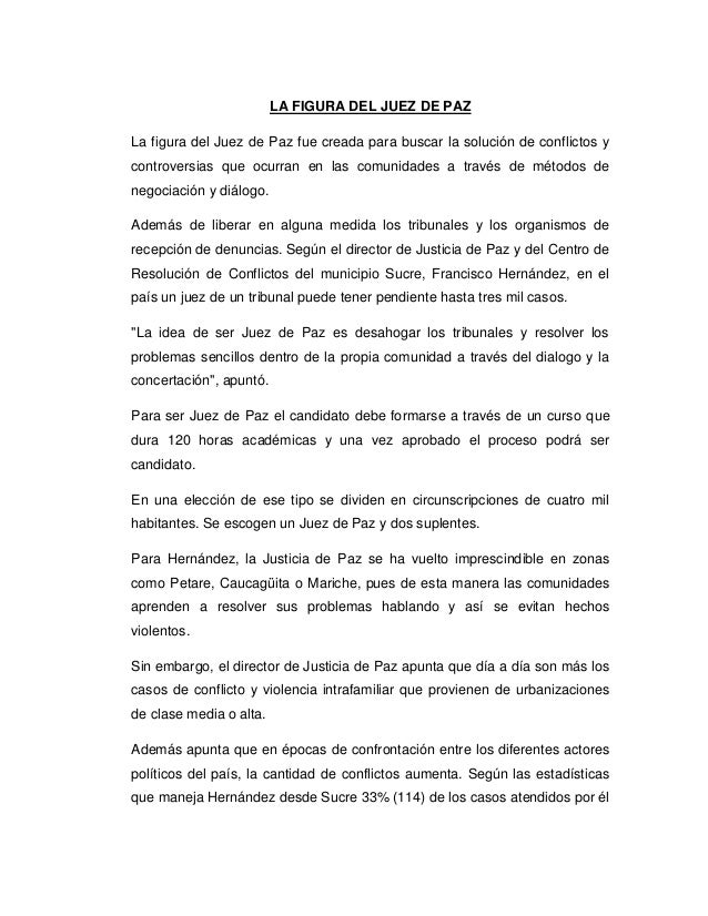 Juez de paz