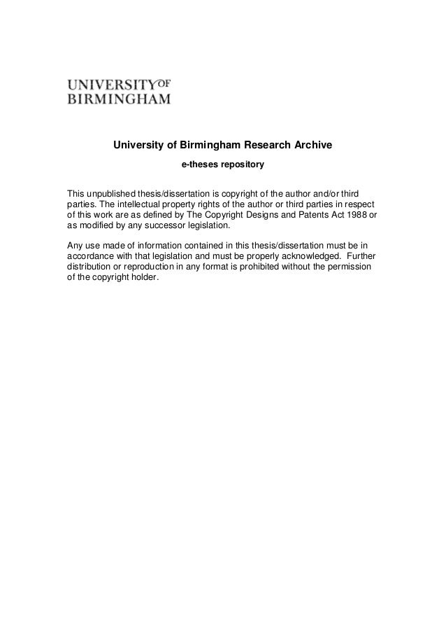 Dissertation evil problem thesis