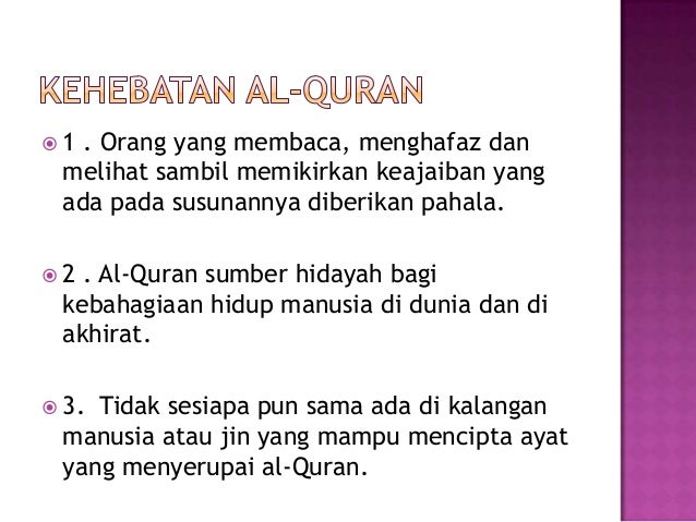 Nuzul Al Quran Power Point