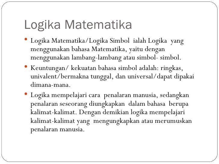 Hasil gambar untuk logika matematika