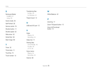 Samsung Camera NV100HD User Manual