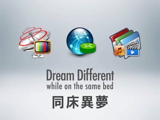 Dream Different
while on the same bed
同床異夢
