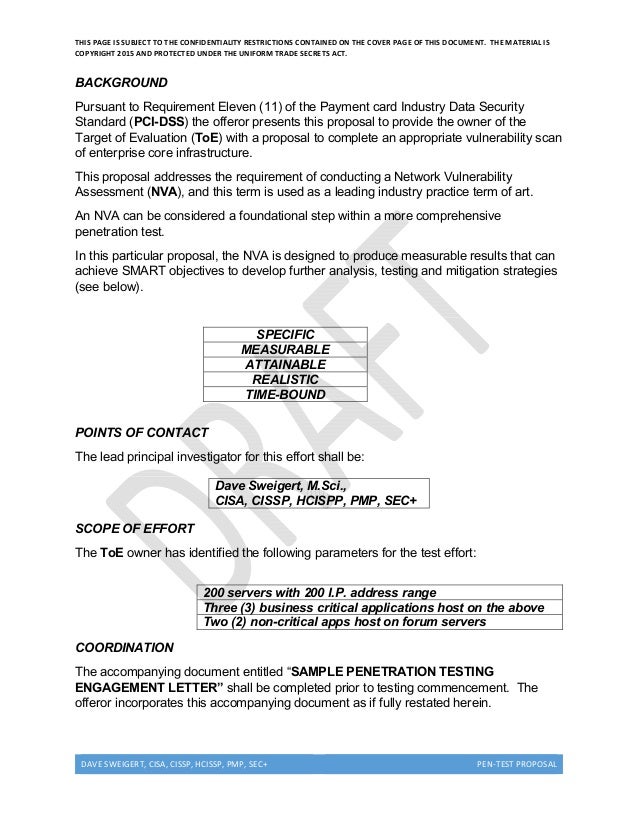 Final Penetration Test Proposal.docx - Penetration Test 