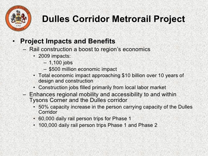 dulles corridor metrorail project Dulles corridor metrorail project office metropolitan washington airports authority tel: (703) 572-0500 project profiles home back to top back to top ifs home. dulles corridor metrorail project Dulles corridor metrorail project office metropolitan washington airports authority tel: (703) 572-0500 project profiles home back to top back to top ifs home.