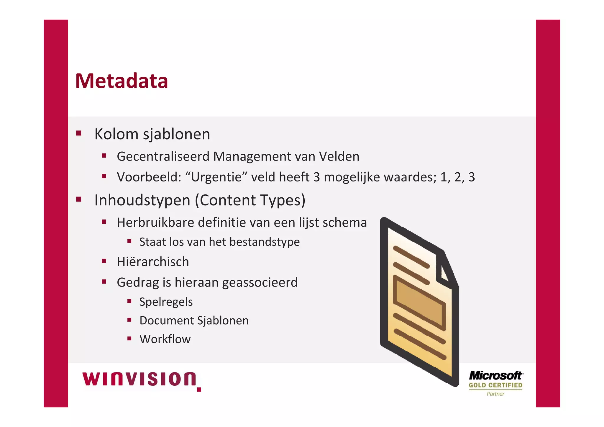 SharePoint Digitale Documentenhuishouding NVBA