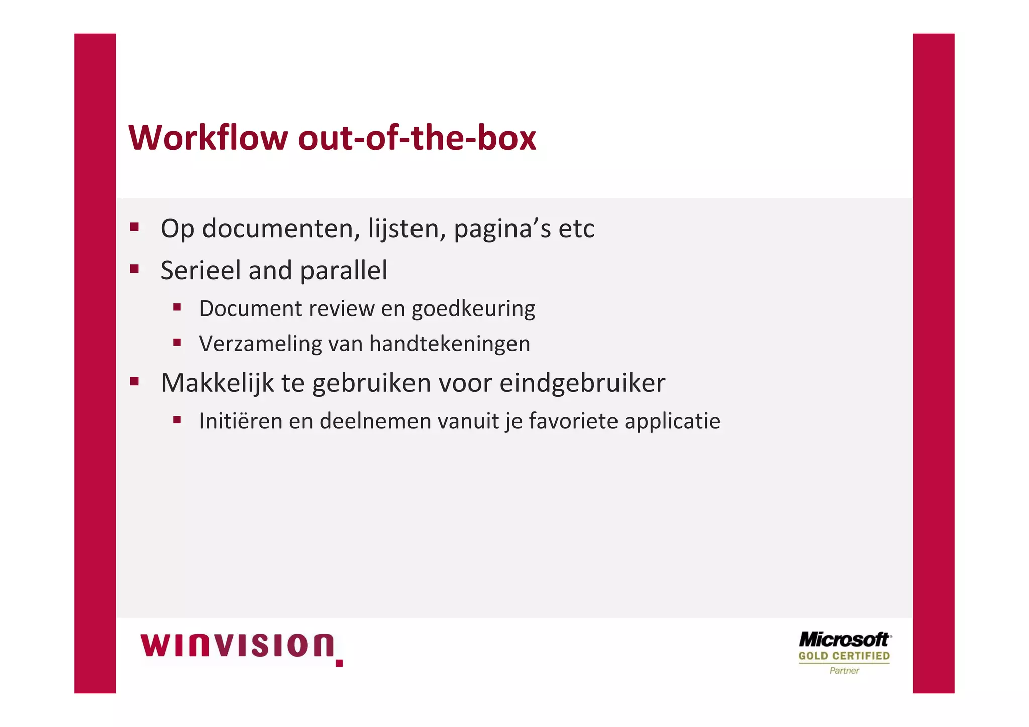 SharePoint Digitale Documentenhuishouding NVBA