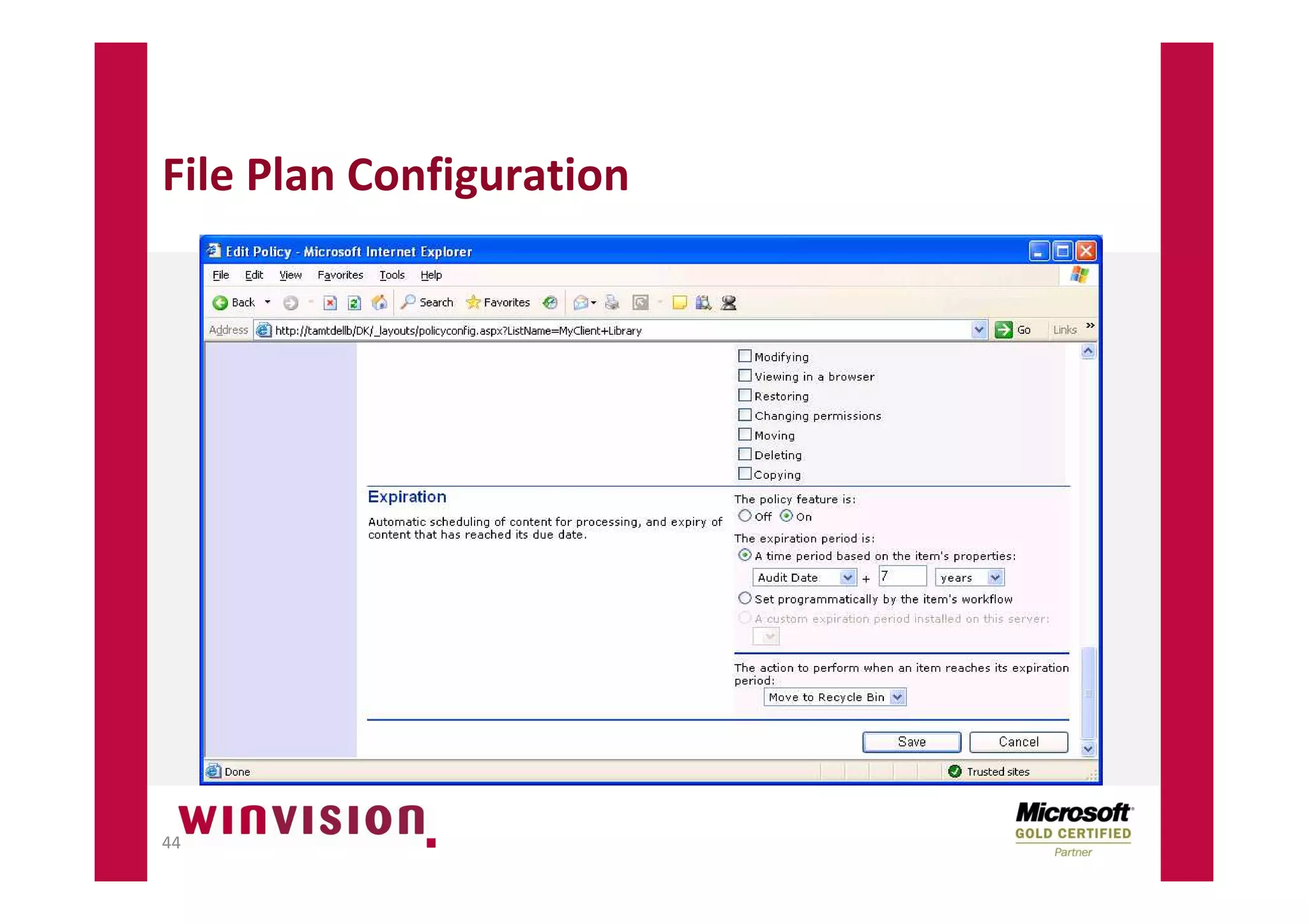 SharePoint Digitale Documentenhuishouding NVBA