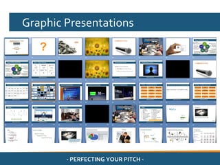 Graphic Presentations




        - PERFECTING YOUR PITCH -
 