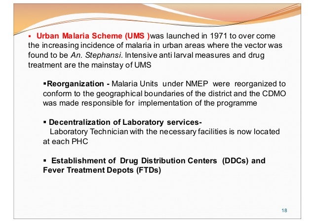 National Vector Borne Disease Control Programme
