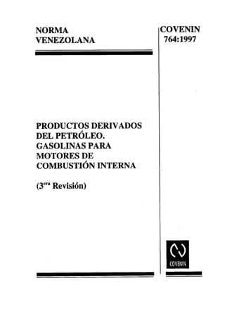 NVC 0764-1997 Gasolina para motores combustion interna.pdf