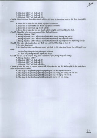 Nvcn dh trac nghiem 2