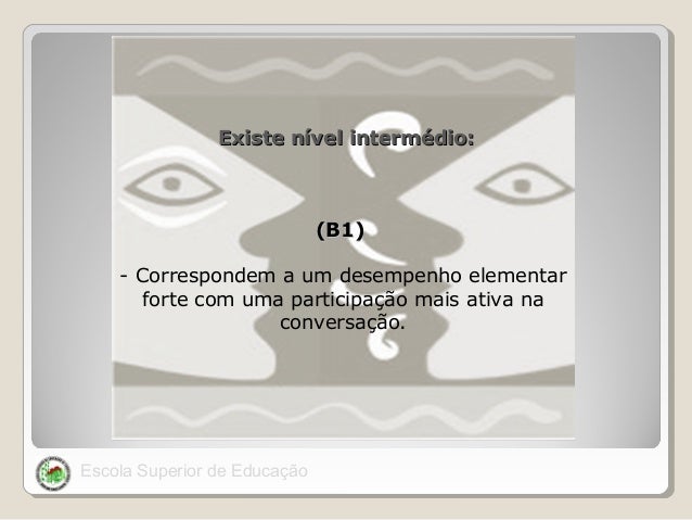 Níveis de proficiência