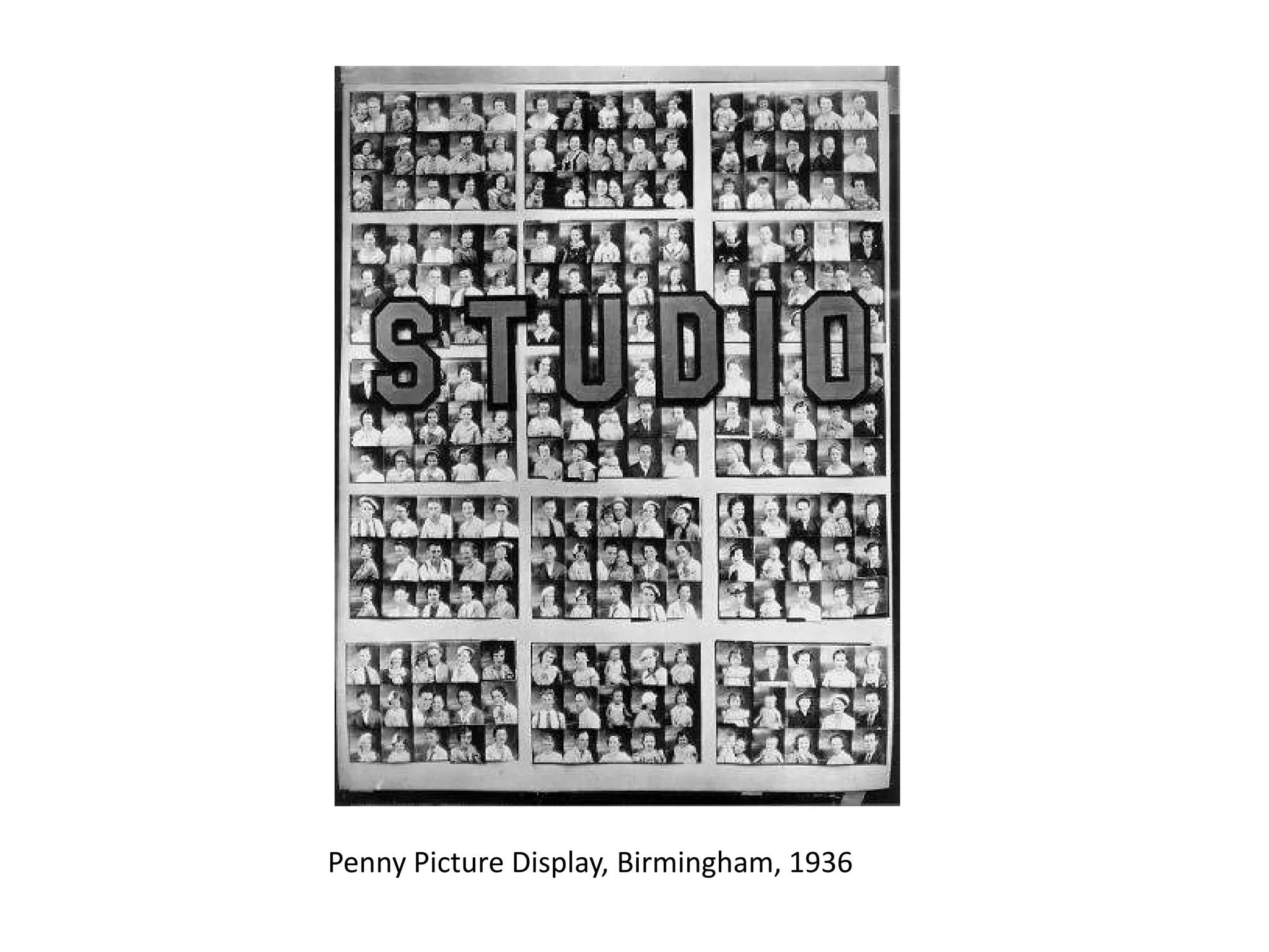 Penny Picture Display, Birmingham, 1936

 