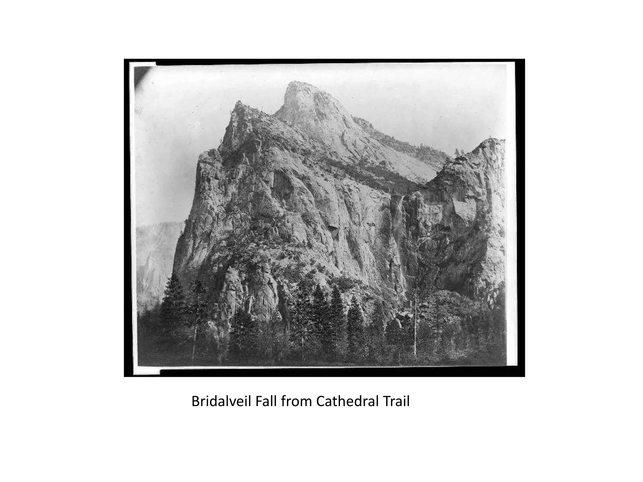Bridalveil Fall from Cathedral Trail

 
