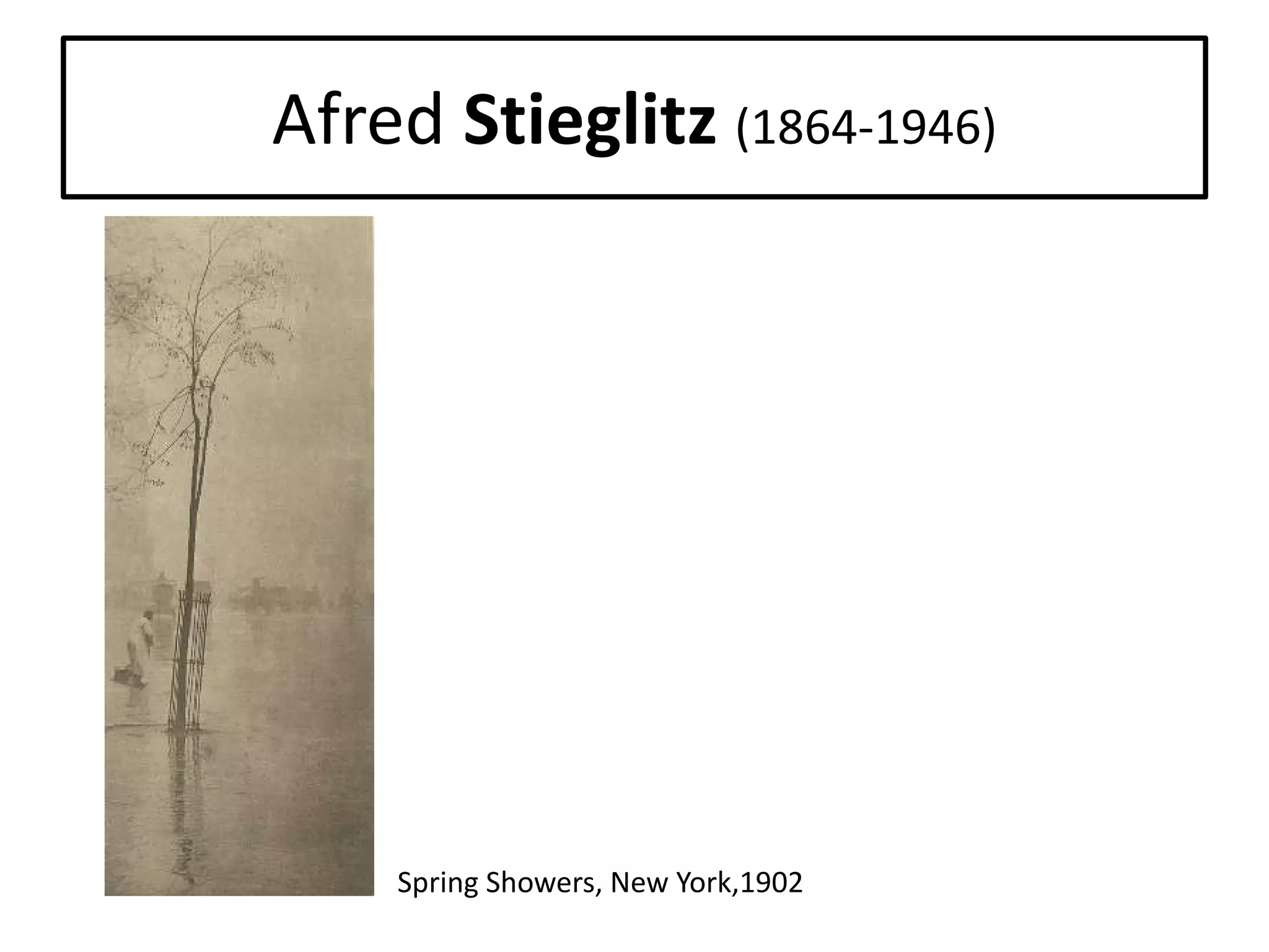 Afred Stieglitz (1864-1946)

Spring Showers, New York,1902

 