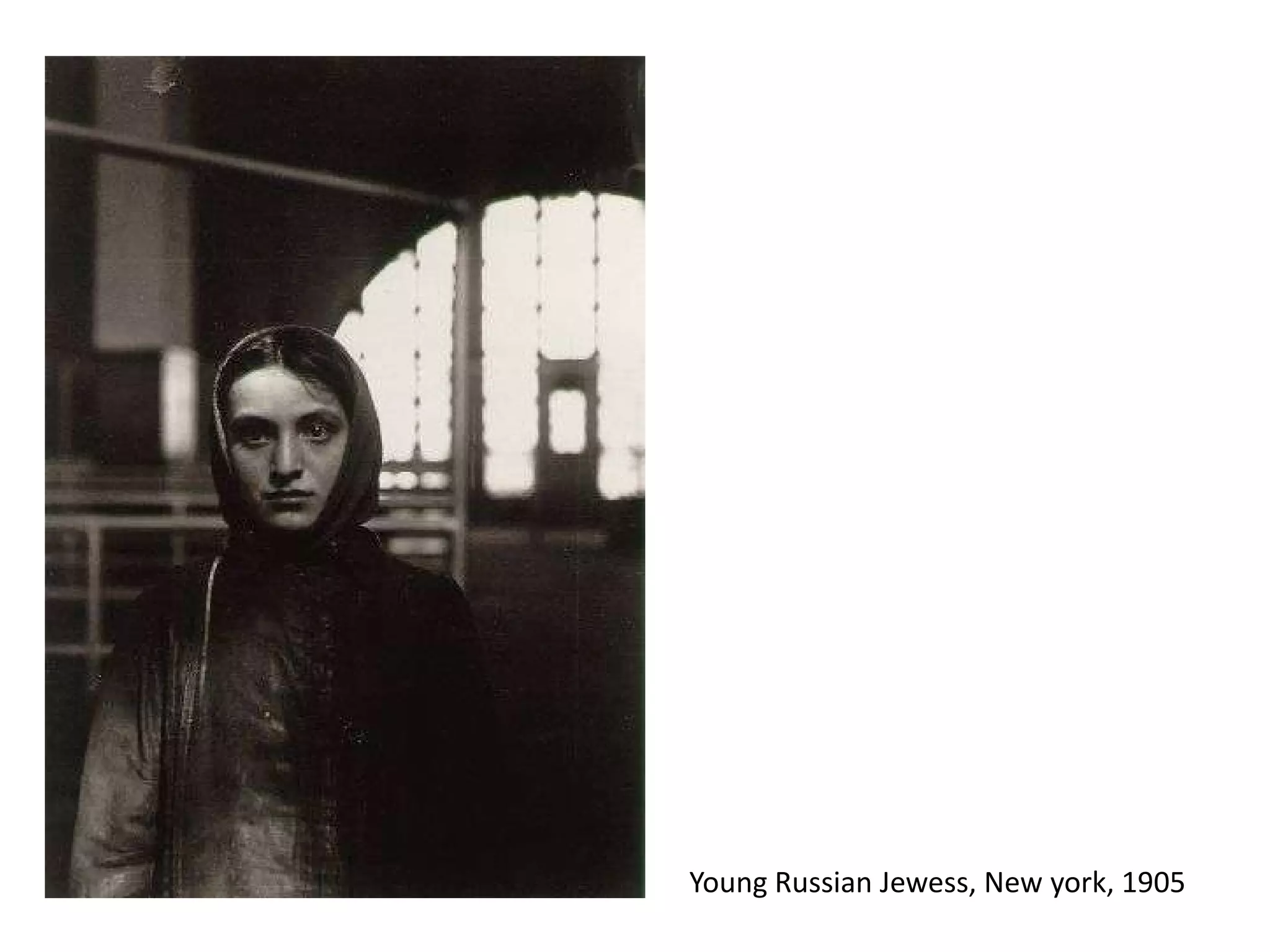 Young Russian Jewess, New york, 1905

 