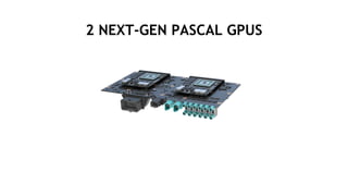 31
2 NEXT-GEN PASCAL GPUS
 
