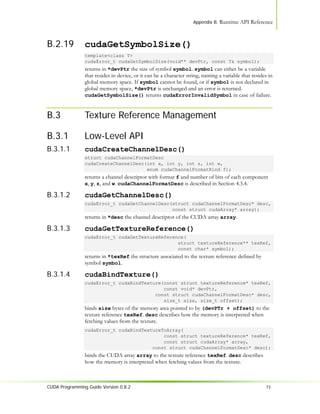 Nvidia cuda programming_guide_0.8.2 | PDF