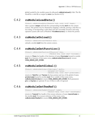 Nvidia cuda programming_guide_0.8.2 | PDF