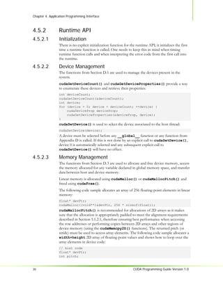 Nvidia CUDA Programming Guide 1.0 | PDF