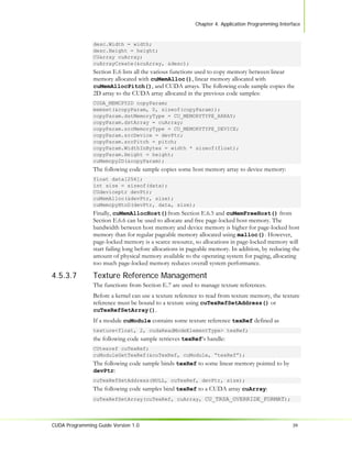 Nvidia CUDA Programming Guide 1.0 | PDF