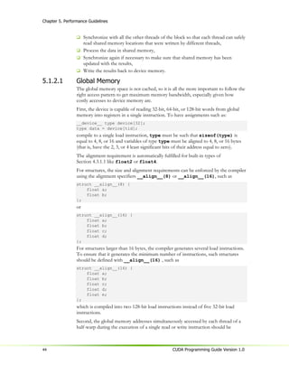 Nvidia cuda programming_guide_1.0 | PDF