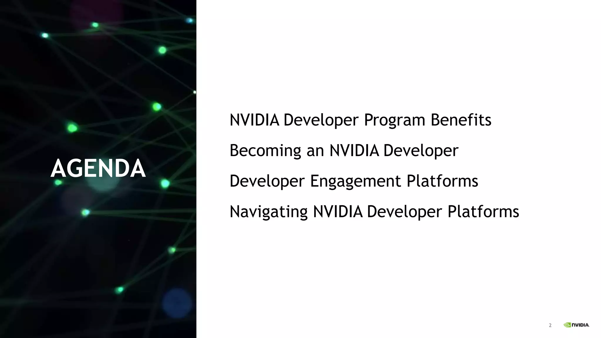 NVIDIA Developer Program Overview | PPTX