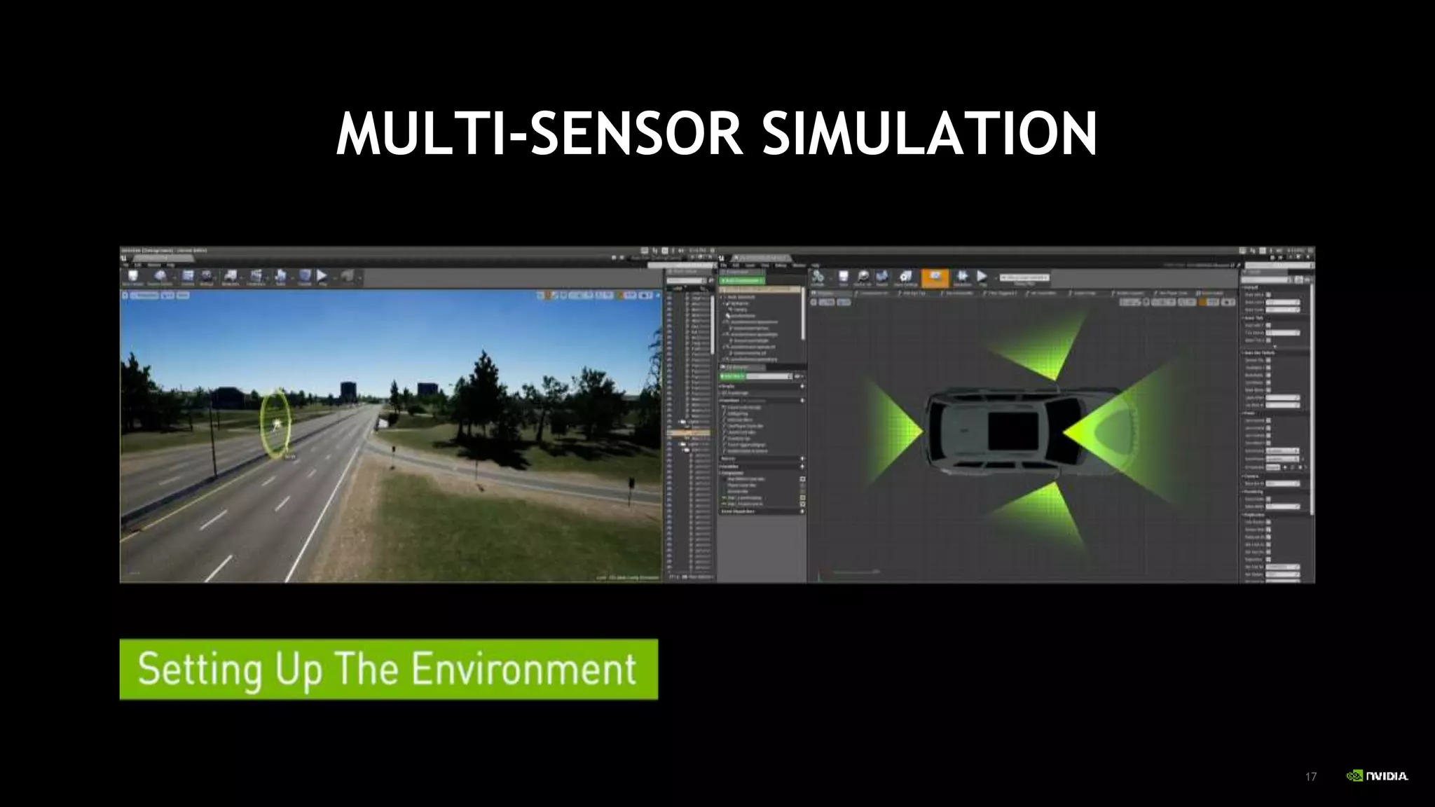 17
MULTI-SENSOR SIMULATION
 