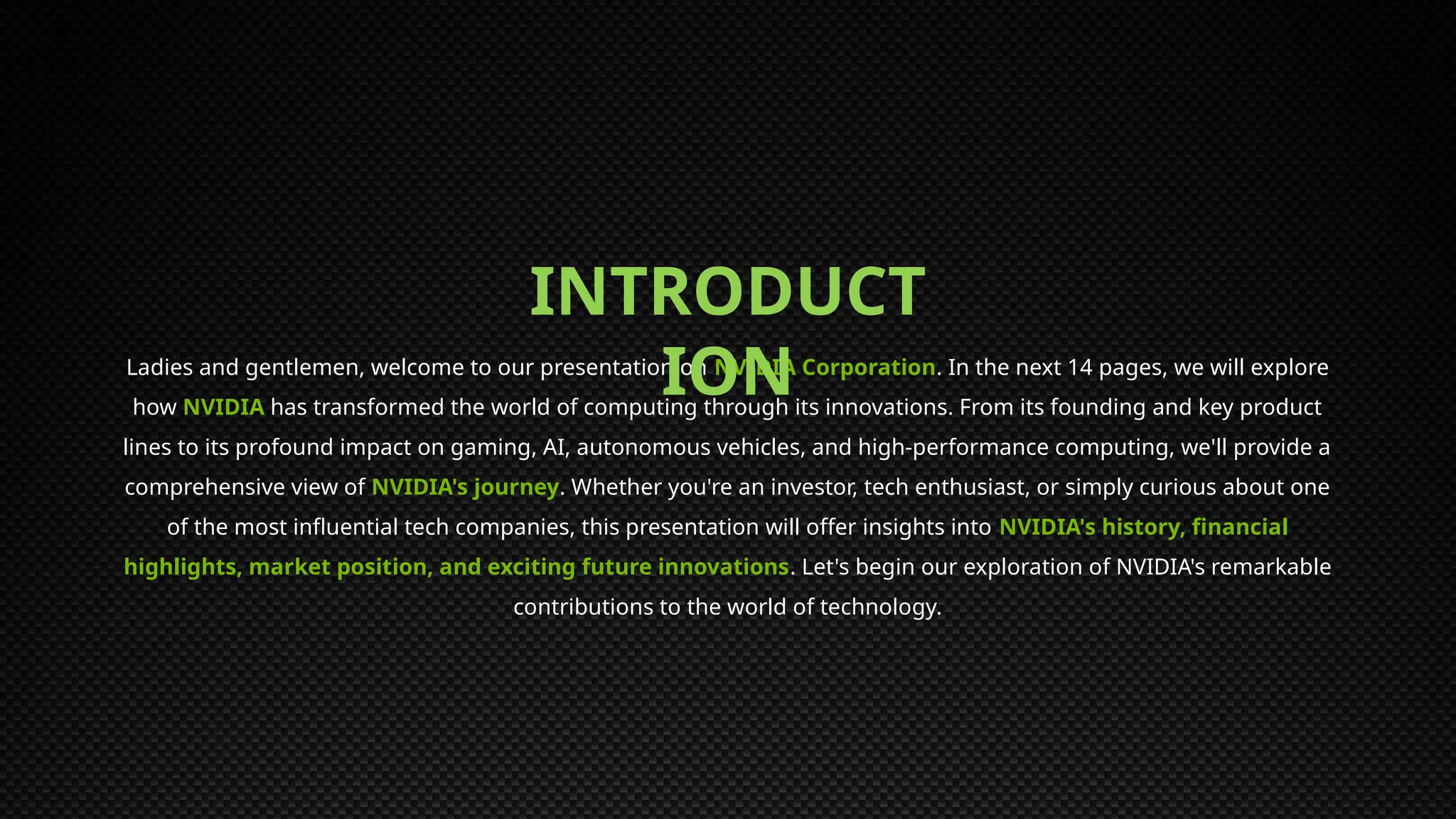 NVIDIA Presentation business Template.pptx