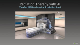 68
Radiation Therapy with AI
ViewRay MRIdian (imaging & radiation dose)
 