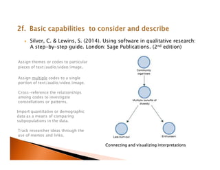 Getting Started and Finishing your Dissertation Using NVivo | PDF