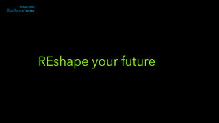 REshape your future
 
