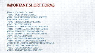 NVOCC presentation detail for shipping & logistcs | PPSX