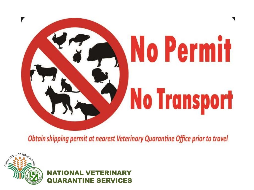 Veterinary Quarantine Services in the Philippines