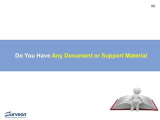 Do You Have Any Document or Support Material 
69 
 