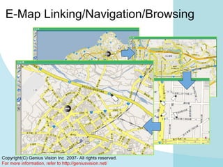 E-Map Linking/Navigation/Browsing