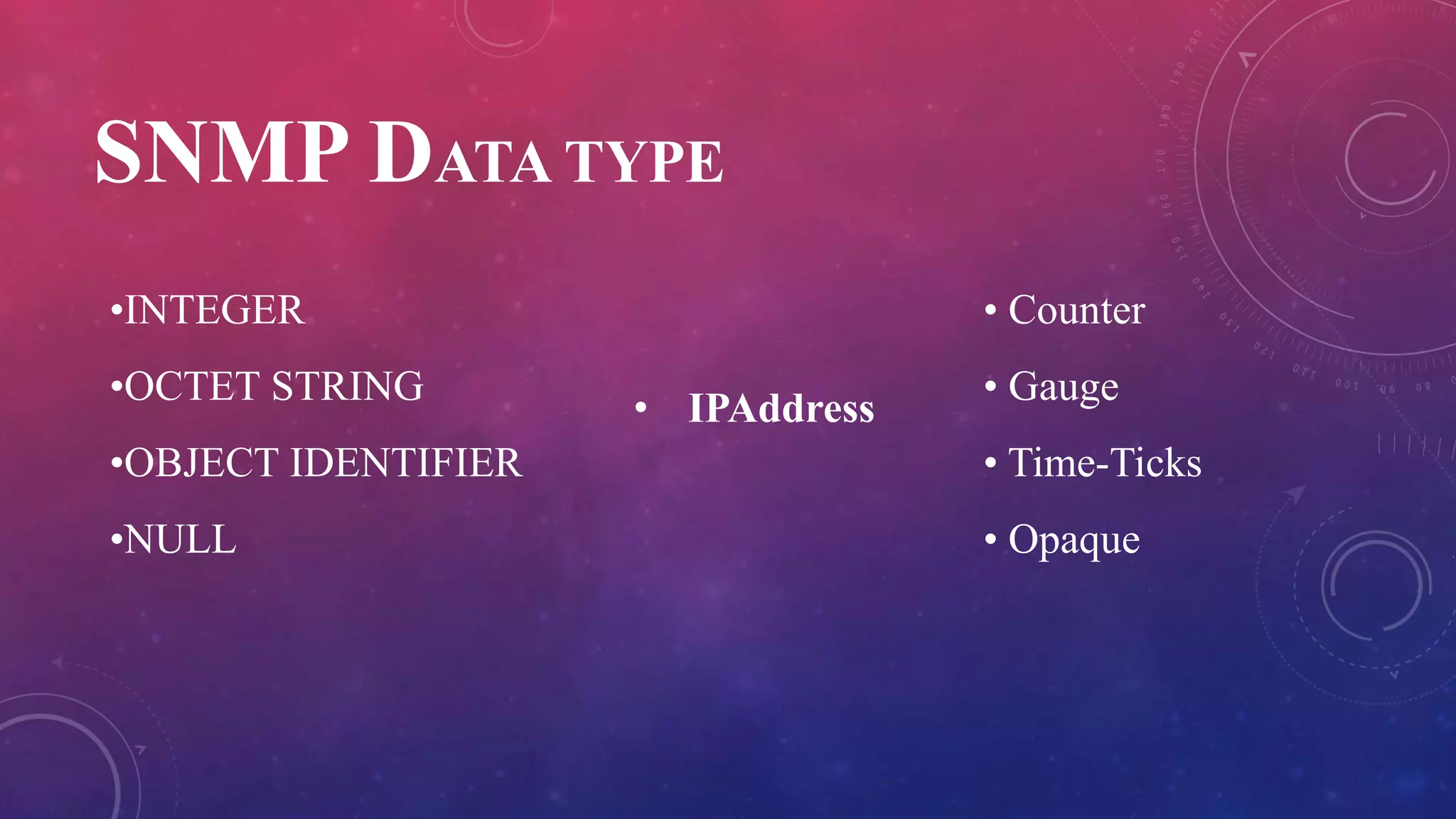 Simple Network Management Protocol | PPTX