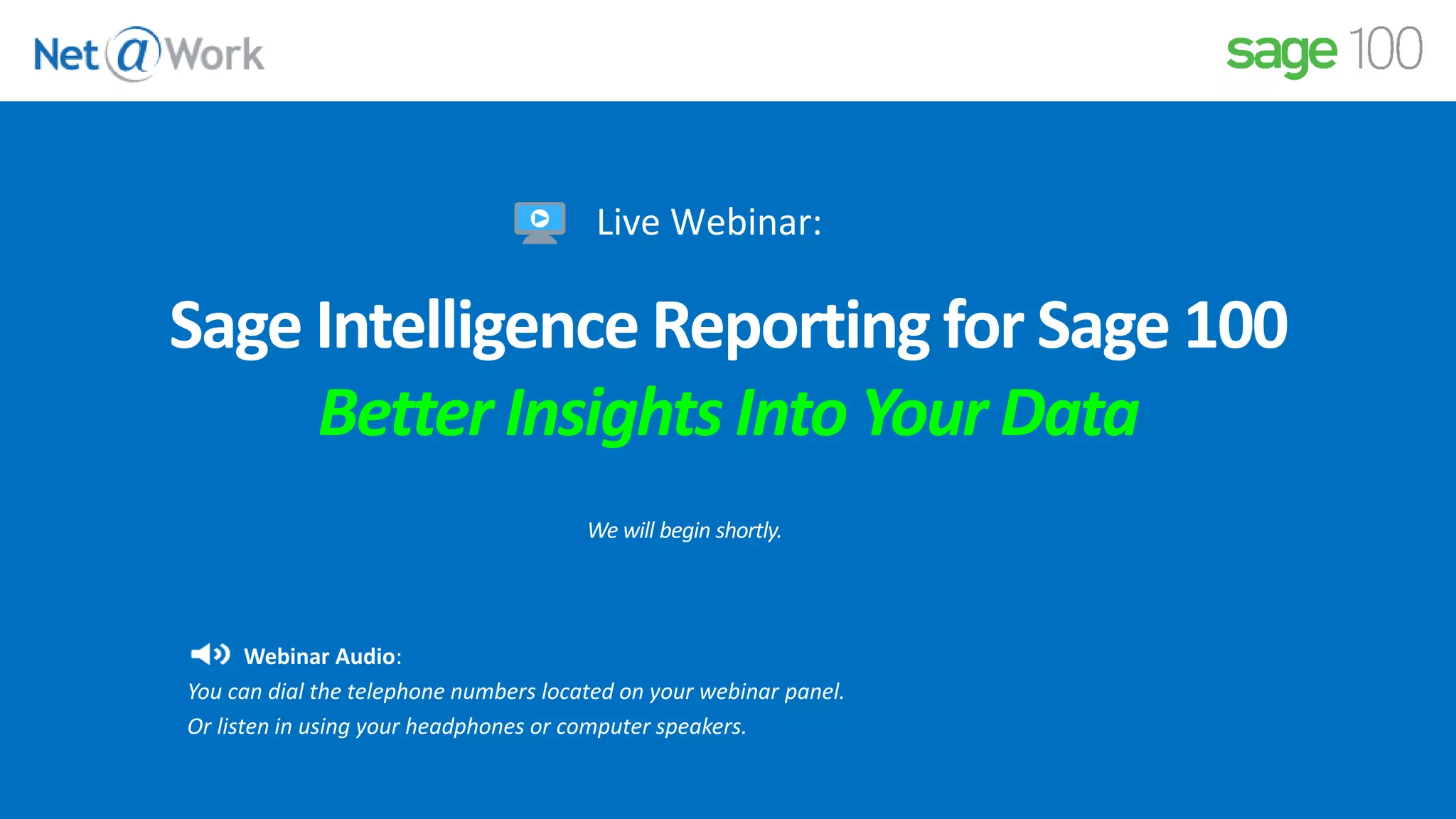 Sage Intelligence Reporting for Sage 100 (MAS 90) PPT