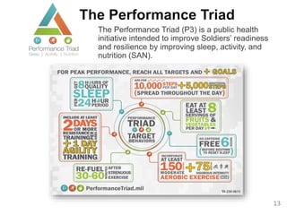 Performance Traid Army Enhancing the U.S. Army Performance Through Key Nutrition Initiatives | PDF
