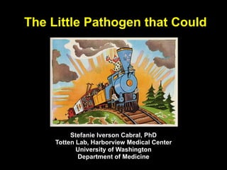 The Little Pathogen that Could Stefanie Iverson Cabral, PhD Totten Lab, Harborview Medical Center University of Washington Department of Medicine 