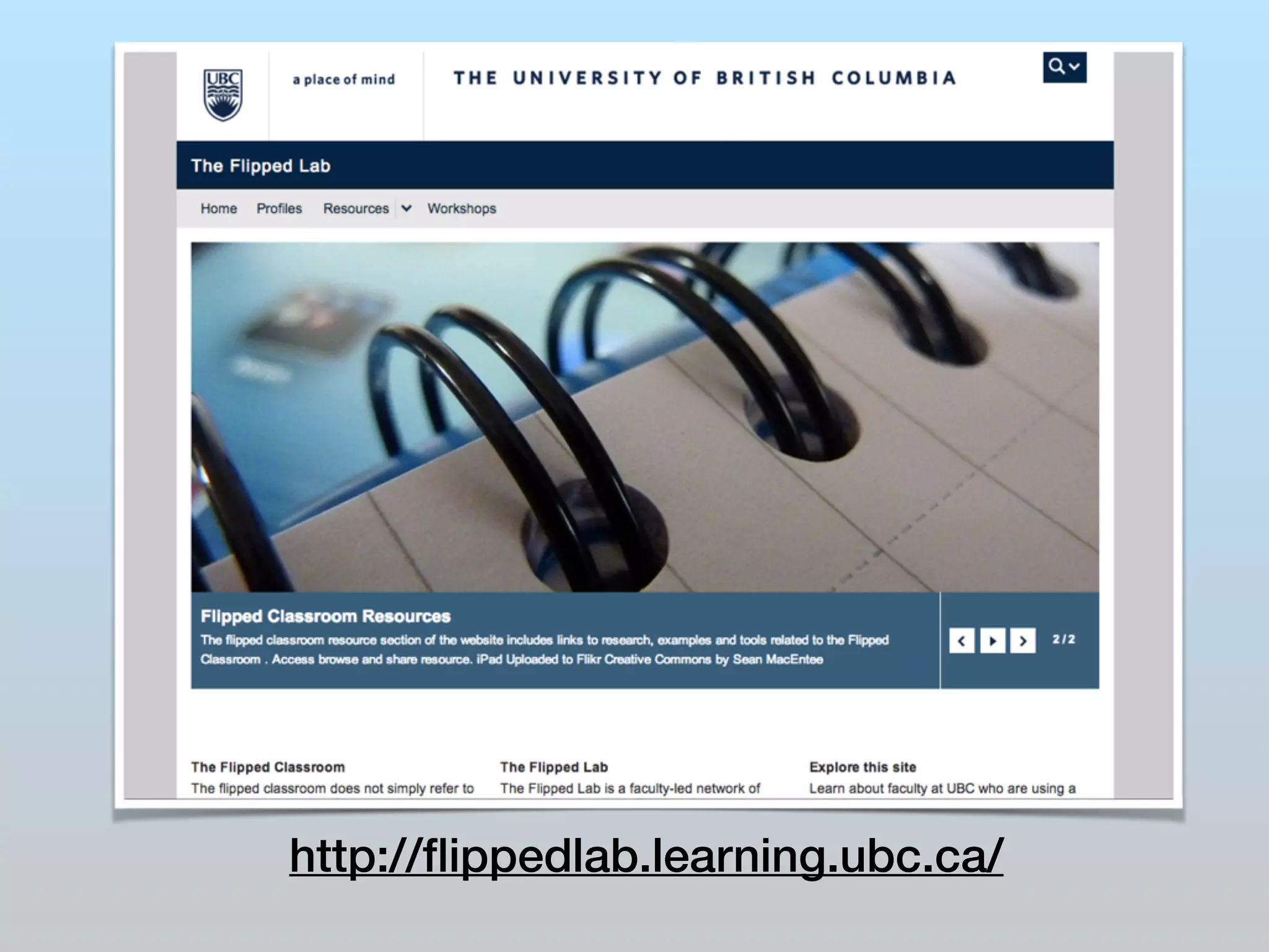 http://flippedlab.learning.ubc.ca/ 
 