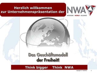 Think bigger  Think  NWA Herzlich willkommen zur Unternehmenspräsentation der   