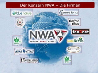 Der Konzern NWA – Die Firmen 
