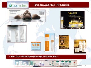 Die bewährten Produkte   - Aloe Vera, Nahrungsergänzung, Kosmetik und… 