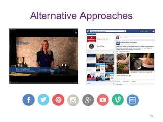 Alternative Approaches
22
22
 