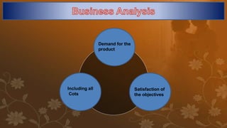 Marketing Strategy
Target
Market
Positioning Segmentation
Demand for the
product
Satisfaction of
the objectives
Including all
Cots
 