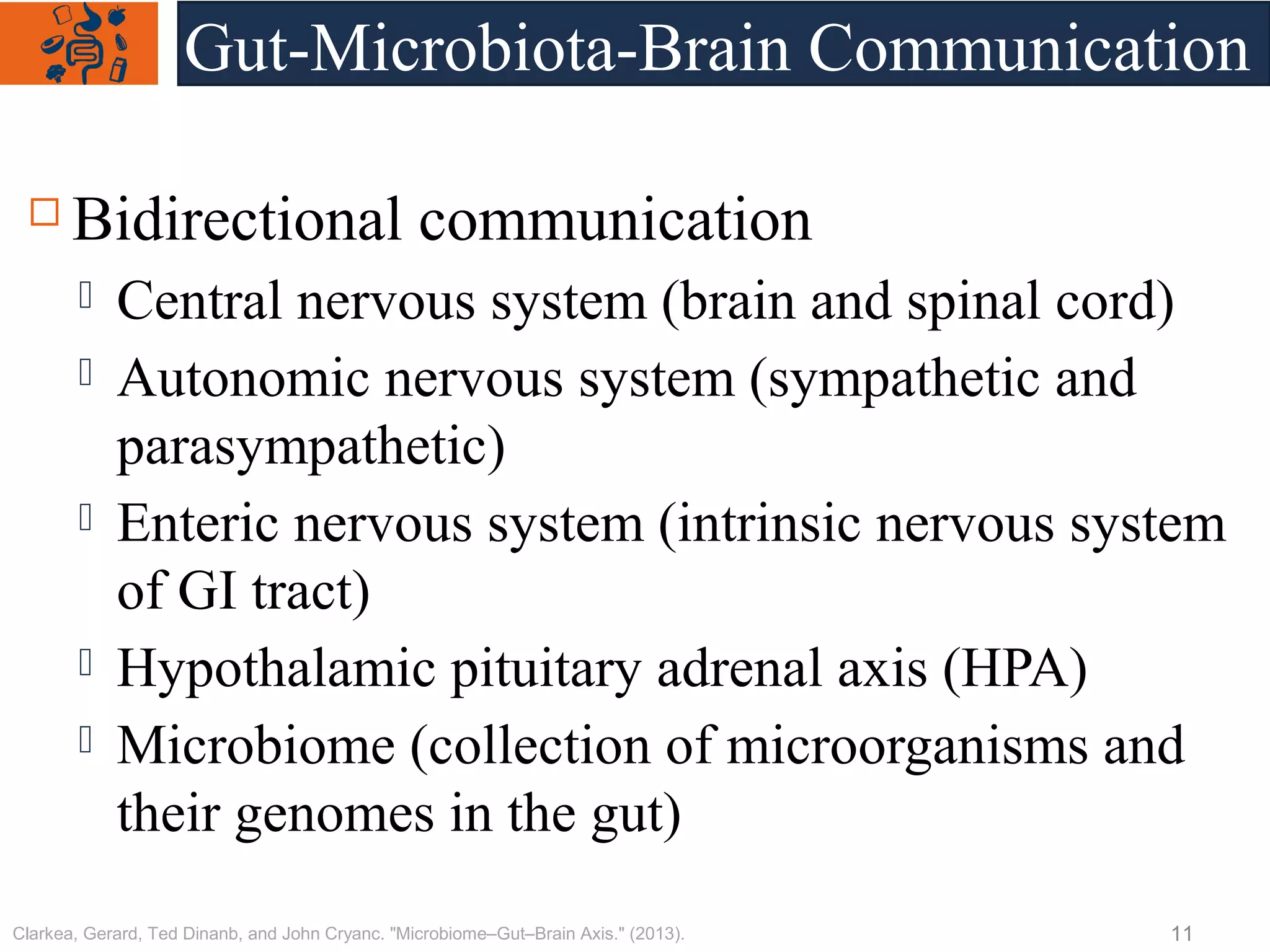 Gut-Microbiota-Brain Axis | PPT